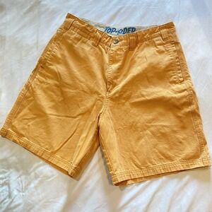 Sperry Shorts Mens‎ Size 34 Orange Top-Sider Cotton Casual 8 Inch Inseam
